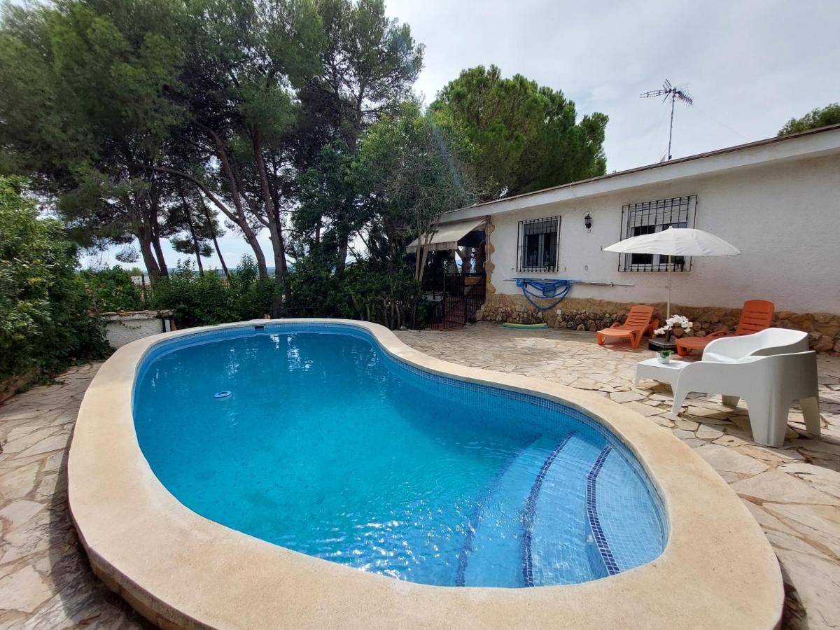 Chalet Rustico Con Piscina Y Barbacoa, Valencia Torrent  Eksteriør bilde